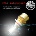 thumbnail image 5 of Wideskall H8 H9 H11 PHILIPS CSP LED Headlight Bulb Conversion Kit 6000K Low Beam Bulbs, 5 of 6