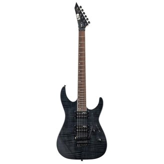 fender エレキギター Dean Guitars 6 String ZX Floyd Electric Guitar, Black Satin, Right