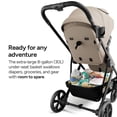 thumbnail image 5 of Mompush Wiz Pro 2-in-1 Baby Stroller with Bassinet Mode, Full-Size All-Terrain Premium Stroller from Newborn to Toddler, Khaki, 23.8LB, Unisex, 5 of 9