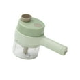 thumbnail image 3 of 4 in 1 Portable Electric Vegetable Slicer Set Cordless Food Processor, 3 of 10