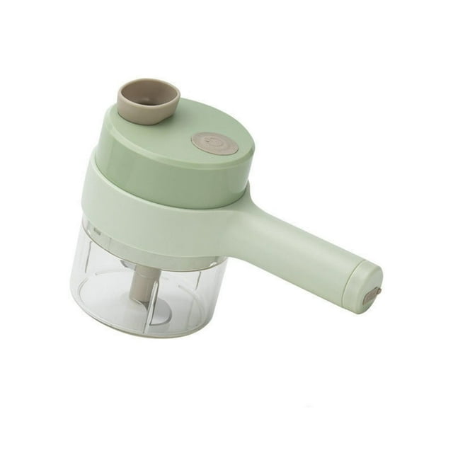 MYG Ensemble de Trancheuse de Légumes Électrique Portable 4 en 1, Robot Culinaire Sans Fil