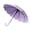 Purple, variant on Reflective Border Umbrella Designed for Night Safety Featuring Windproofs