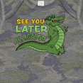 thumbnail image 4 of Inktastic See You Later Alligator with Black Sunglasses Boys or Girls Baby Bodysuit, 4 of 5