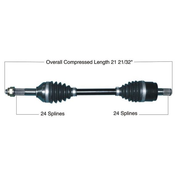 Tytaneum Rear Left Right HD CV Axle 813-0275