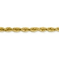 thumbnail image 3 of Primal Gold 14 Karat Yellow Gold 5.4mm Semi-Solid Rope Chain, 3 of 7