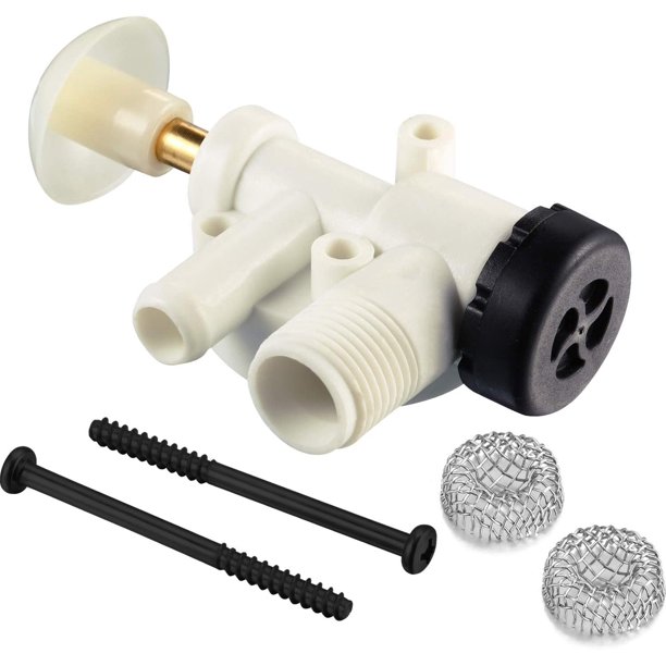 385314349 Water Valve Assembly RV Camper Trailer Toilet Repair Kit