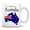 Black, variant on Australian Gift Cool Australia Mug Canberra Gift Australia Cup Australia Lover Australia T