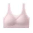thumbnail image 6 of Annhoo Womens Silk Bras Push up No Underwire Seamless Sports Bras Comfort Soft Full Coverage Solid Supportive Bralettes, 6 of 6