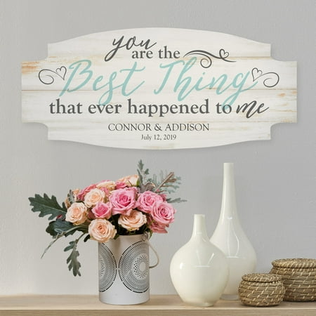 Personalized The Best Thing Arched Wood Sign