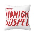 thumbnail image 1 of Funda de almohada súper suave The Midnight Gospel con cremallera para dormitorio, sofá, sillón, fundas de almohada mullidas y acogedoras para todas las estaciones, almohada cuadrada, 1 of 8