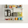 Rubbermaid Pantry 36" Closet Storage Organization System Kit, 4 Shelf