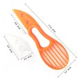 thumbnail image 2 of Cuchillo para aguacate, cortador de aguacate de plástico con funda, cuchillo para kiwi, cortador de aguacate, cortador de fruta multifunción, 2 of 6