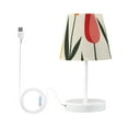 thumbnail image 3 of Cute Tulips LED Desk Lamp Table Lamp USB Bedside Nightstand Small Lamp for Bedroom Living Room Kids Room, 3 of 8