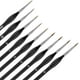 thumbnail image 2 of Juego de pinceles profesionales para detalles, 9 piezas, color negro, para acrílico, acuarela y óleo: micropinceles de precisión ideales para líneas finas y arte en uñas, 2 of 7