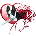 thumbnail image 3 of CafePress - Valentine Boston Terrier Sweatshirt - Crew Neck Sweatshirt, 3 of 4