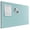 Aqua Blue, variant on Large Cork Board Alternative-48 x 36" Felt Bulletin Board Tiles, with 30 Pushpins, 70 Adhesive Tabs, Fine-Stripe 12-Pack, Cork Boards for Office Push Pin Board Felt Board-Pink