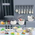 thumbnail image 2 of Juego de juguetes Play Kitchen Bruvoalon, 67 piezas con ollas, sartenes y comida, 2 of 7