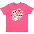 thumbnail image 3 of Inktastic Decorative Skull Party for Day of the Dead Youth T-Shirt, 3 of 5