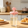 thumbnail image 6 of Dyegold Silicone Straw Cover Cap Set 6 Pack Cute Star Shaped Dustproof Reusable Straw Topper for Tumbler Cup Water Bottle Accessories Dishwasher Safe, 6 of 6