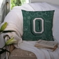 thumbnail image 3 of Carolines Treasures CJ2010-OPW1414 Letter O Back to School Initial Canvas Fabric Decorative Pillow 14Hx14W multicolor, 3 of 4