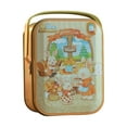 thumbnail image 2 of Christmas Biscuits Tin Empty Tin With Lid Metal Storage Jar Cookie Box Candy Container Gift Tin Portable Metal Box for Holiday Baking Storage,1X Portable Metal Box, 2 of 3