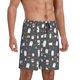 thumbnail image 2 of Fotbe Lovely Penguin Pantalones Cortos de Pijama para Hombre, Ropa de Dormir, Pantalones de Pijama Cortos para Hombre-X-Large, 2 of 6