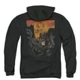 thumbnail image 3 of Batman Always On Call (Back Print) Adult Zipper Hoodie Sweatshirt Black, 3 of 3