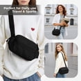 thumbnail image 4 of Gynky Crossbody Bags for Women, Puffy Mini Crossbody Purse Small Purses, Phone Purse Handbag Shoulder Bag for Travel Daypack, 4 of 6