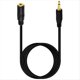 thumbnail image 2 of Cable de Extensión Mono de 3,5 mm, Conector Mini de Audio de 3,5 mm y 1/8 de Pulgada, Cable de Cobre Macho y Hembra., 2 of 5