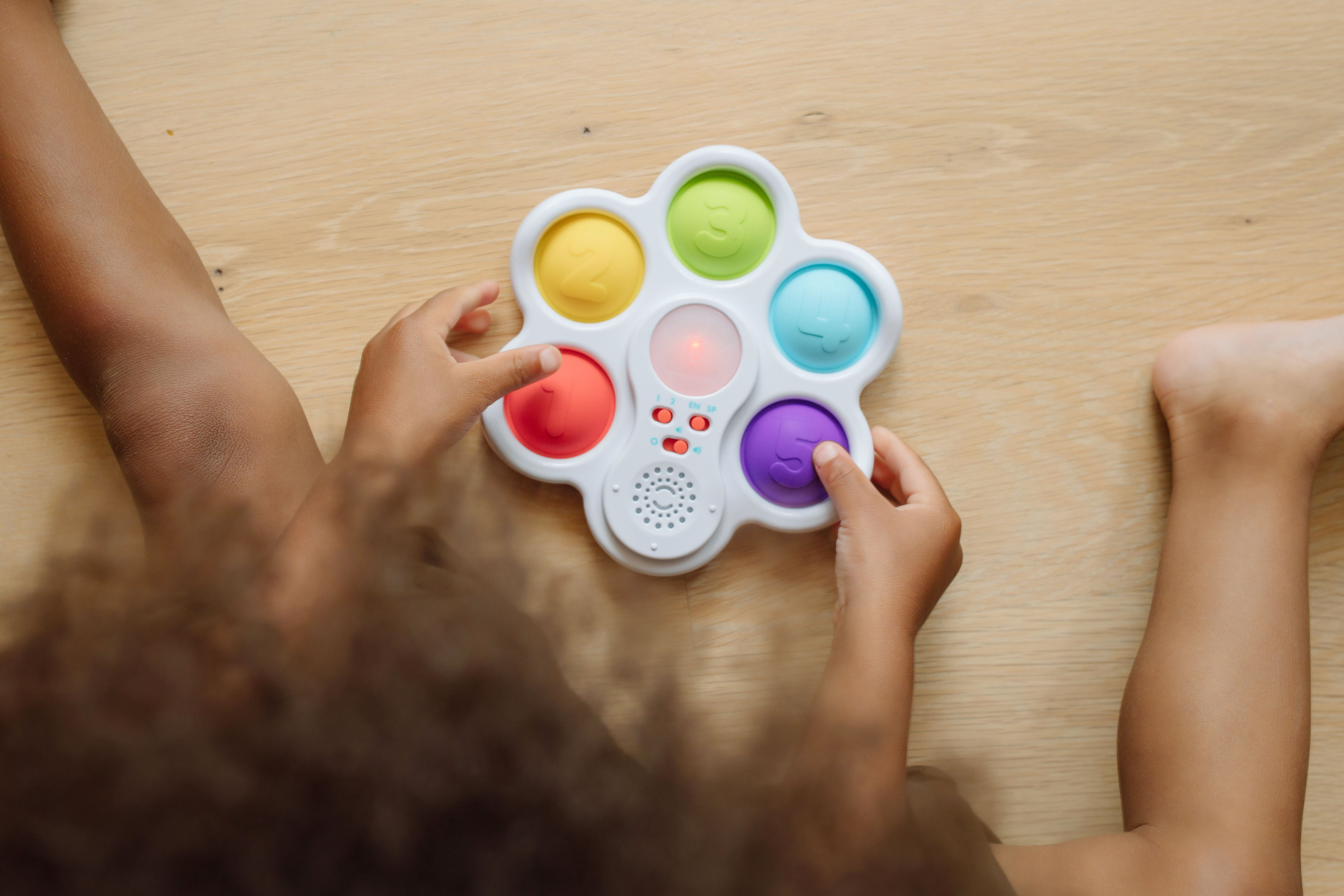 Chuckle & Roar Pop It & Learn Interactive Play for Toddlers Ages 6 Months to 2+ Years by Buffalo Games