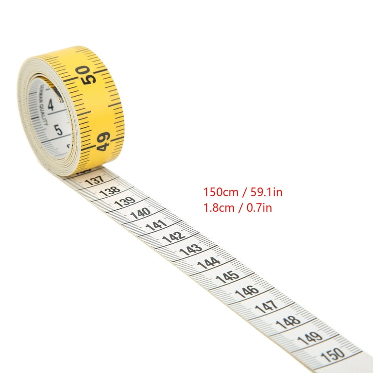 Akstore 6PCS Soft Tape Measures Double-Scale 60-Inch/150cm Soft Tape  Measure Ruler Bulk for Sewing Tailor Cloth,Medical Measurement,Body  Measurements in 2023