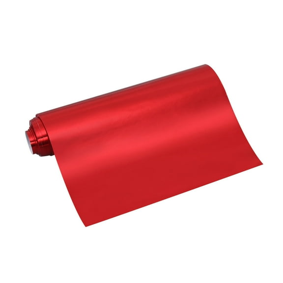 BESTONZON Self Adhesive Red Car Wrap Sticker Electroplating Reflective Vinyl Film for Vehicles