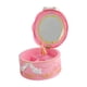 thumbnail image 5 of Caja de música giratoria con forma de bailarina de ballet, joyero, vitrina para brazaletes con espejo de maquillaje, multifunción para tocador, hogar, Rosa, 5 of 10