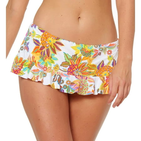 - Women's Bleu Rod Beattie S19580 Let The Sunshine In Skirted Hipster Swim Bottom