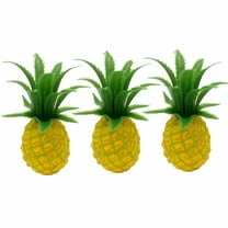 3 Pcs Fake Pineapple Artificial Fruit Mini Plastic Lifelike Fruit for Home Cabinet Table Party Kitchen Wedding Decoration Photography Prop, by fenze