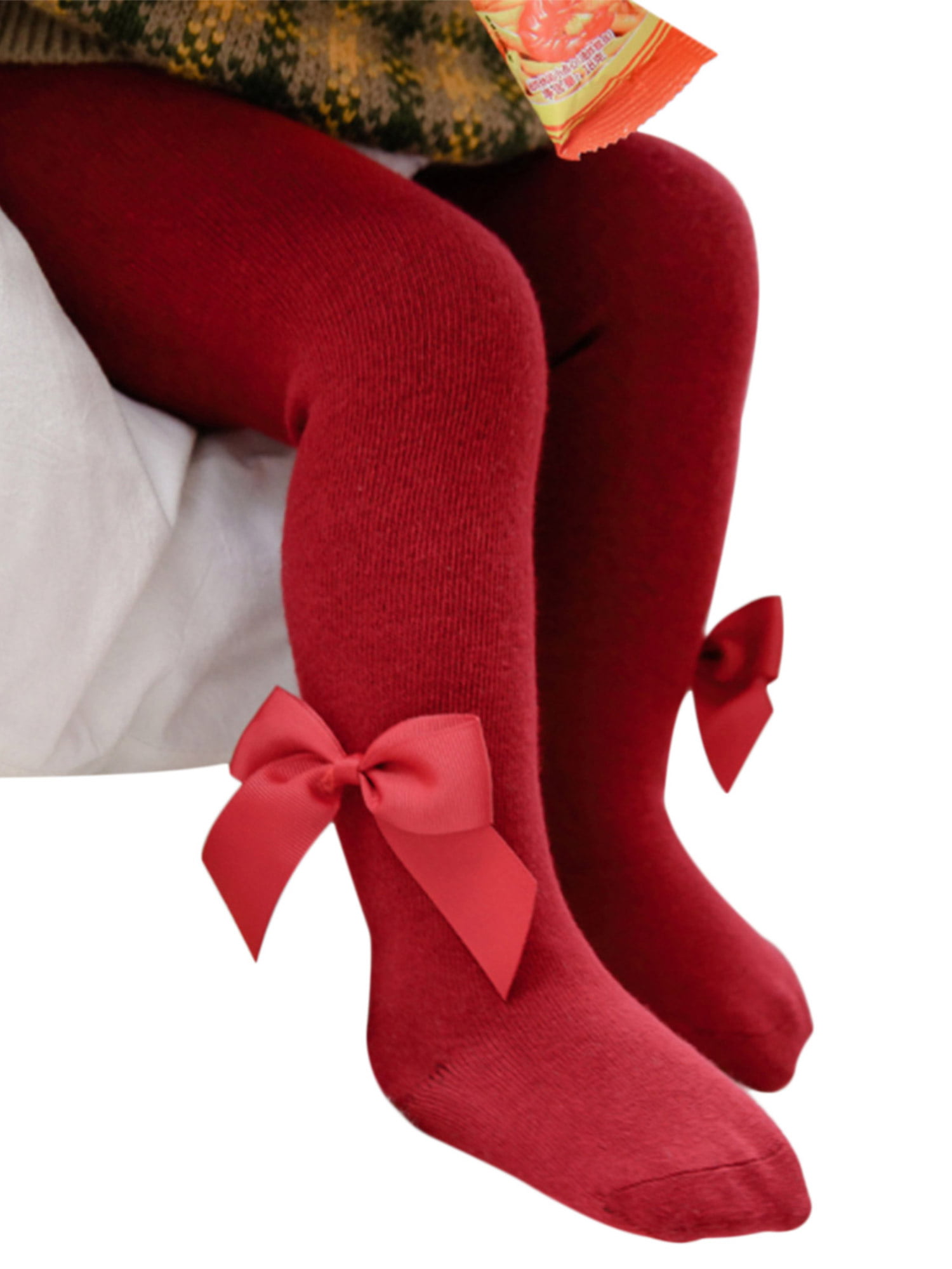 Seamless Knit Cotton Leggings Pants Infant Toddler Girl Stockings Baby Girls Tights 
