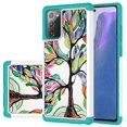 thumbnail image 1 of Pour Samsung Galaxy Note20 Étui de Protection Motif Dessin Ultra Coloré PU Skinny + TPU, 1 of 4