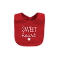 thumbnail image 2 of Conjunto de Babero y Diadema o Gorras Hudson Baby Corazón de San Valentín Unisex de Algodón para Beb, 2 of 5