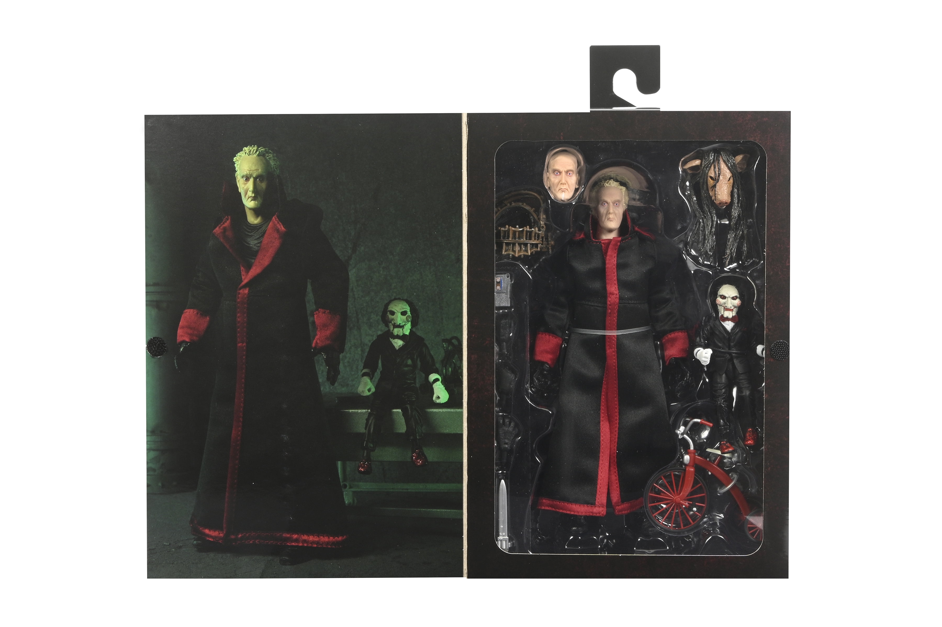 NECA Saw Ultimate Jigsaw Killer with Black Robe 7