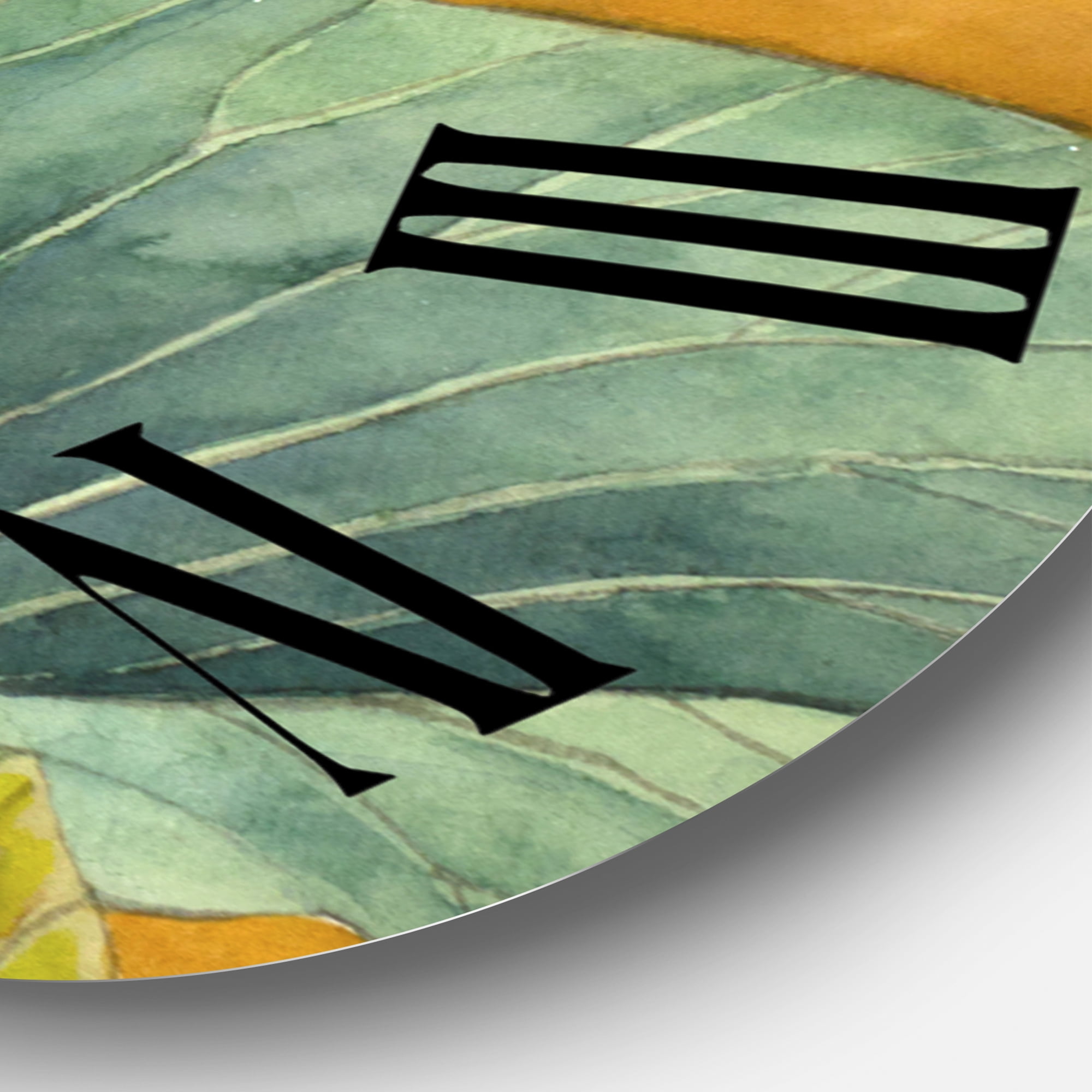 Designart 1 in Quartz Traditional Wall Clock