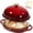 6 Quart - Red (Oven Mitts), variant on Davivy 5.5 Qt Enameled Dome-Shaped Cast Iron Bread Dutch Oven with Lid, Enameled