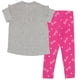 thumbnail image 2 of Conjunto de ropa Barbie para niñas, camisetas y pantalones estampados de 2 piezas, talla 4, 2 of 6