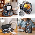 thumbnail image 5 of Uorisanigo Ball Print Backpack Set for Boys and Girls Large Capacity Primary School Shoulder Bag with Insulated Lunch Pouch Pencil Case and Water Bottle Bag, 5 of 7