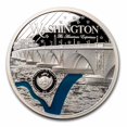 thumbnail image 3 of 2025 Palau 3 oz Silver Tiffany Art Metropolis: Washington D.C., 3 of 4