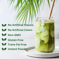 thumbnail image 5 of Coconut Matcha Tea and Creamy Naturally Caffeinated Drink 19.05oz (3-Pack), 5 of 7
