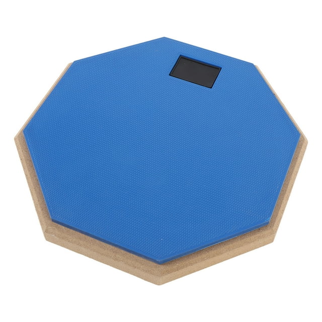 Drum Practice Pad with Drumsticks, 12Inch, Offering Authentic Stick Rebound for Beginners Extended Practices