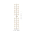thumbnail image 3 of MasteelfCA 4Sets/480pcs Round Shape Nail Tips Color Chart Nail Color Cards Nail Color Plate, 3 of 8