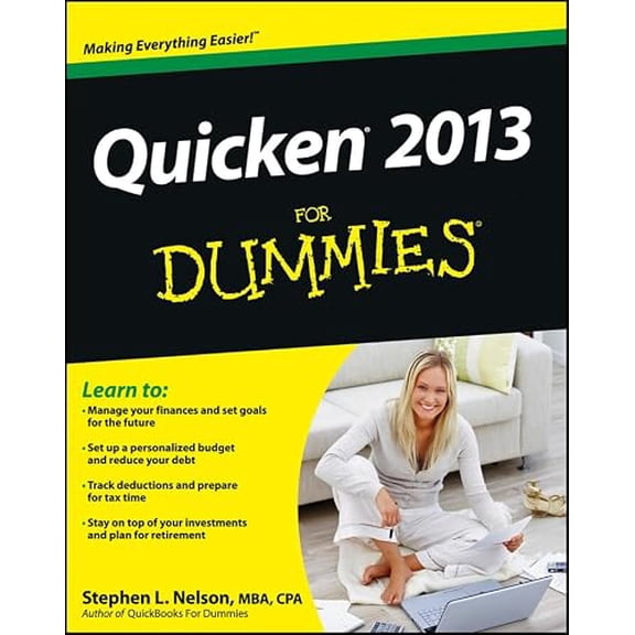 Pre-Owned Quicken 2013 for Dummies (Paperback) 1118356403 9781118356401