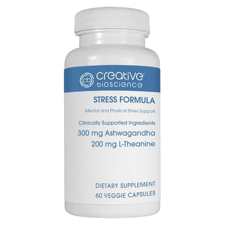 Creative Bioscience Stress Formula Dietary Supplement, 60 Ct