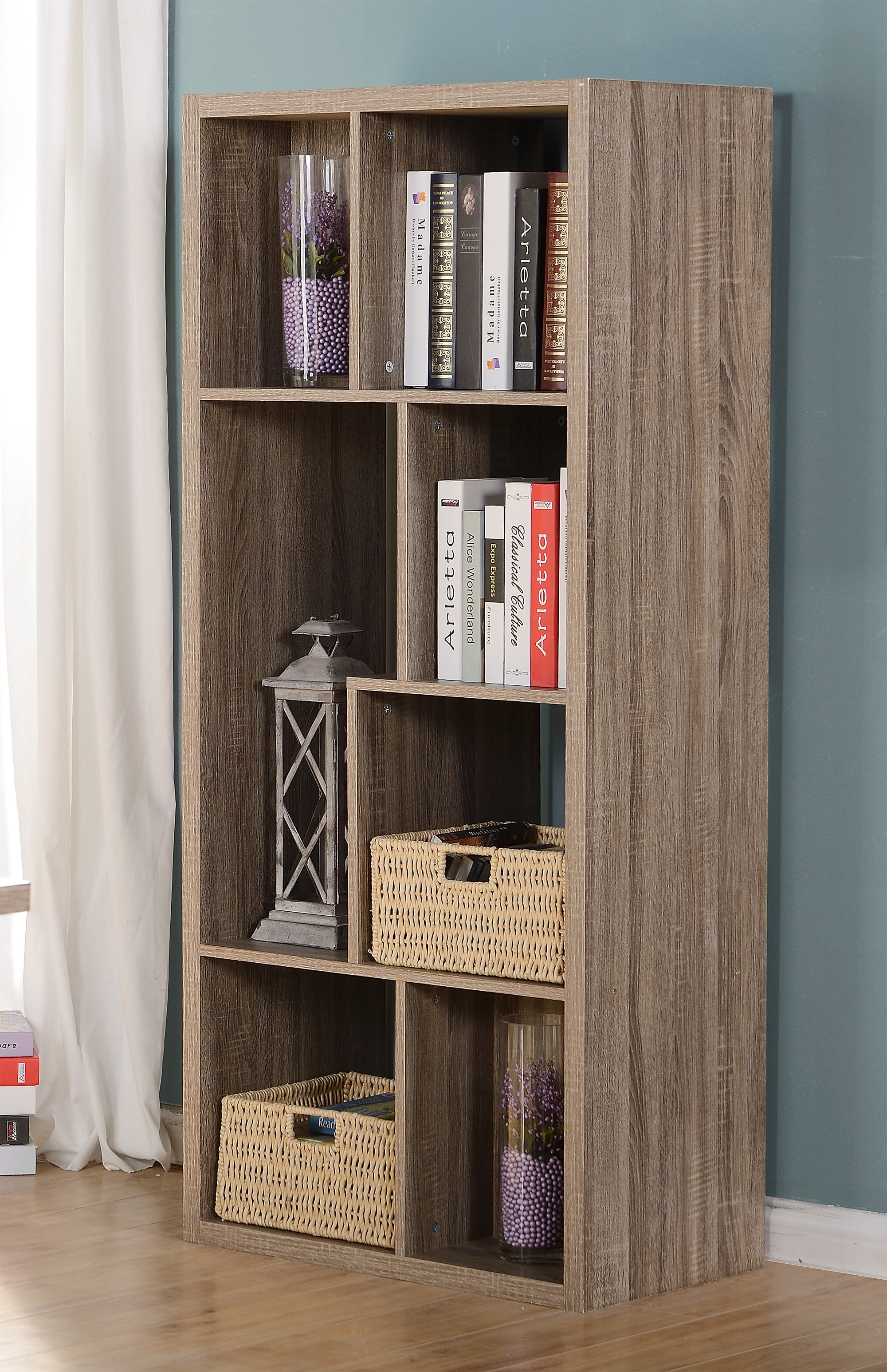 Eureka 7 Compartment Shelving Console